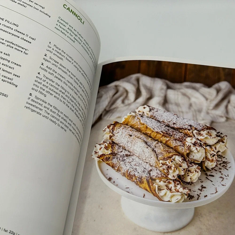 Naturally Keto 125 Low‎ Carb Sugar Free Allergy Friendly Recipes Cookbook Paper